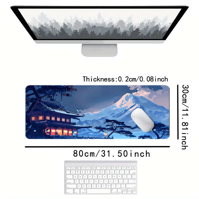 Mouse Pad Size 31.50X11.81Inch