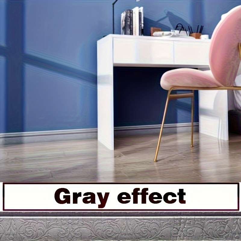 Skirting Board Grey Quantity 2 Rolls