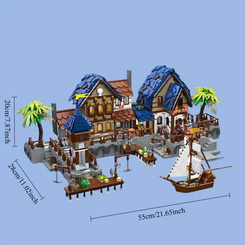 3D Building Model Puzzle Set Model Jx 89152