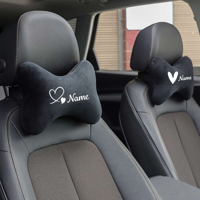 Car Seat Cushion Love Style Font 5