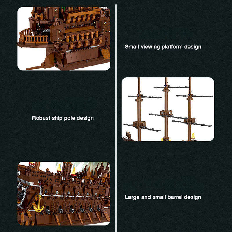 3D Jigsaw Puzzle Model Ship