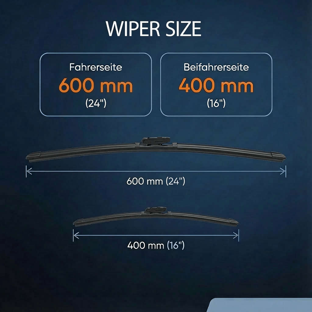 Windshield Wipers Size 24 16B5