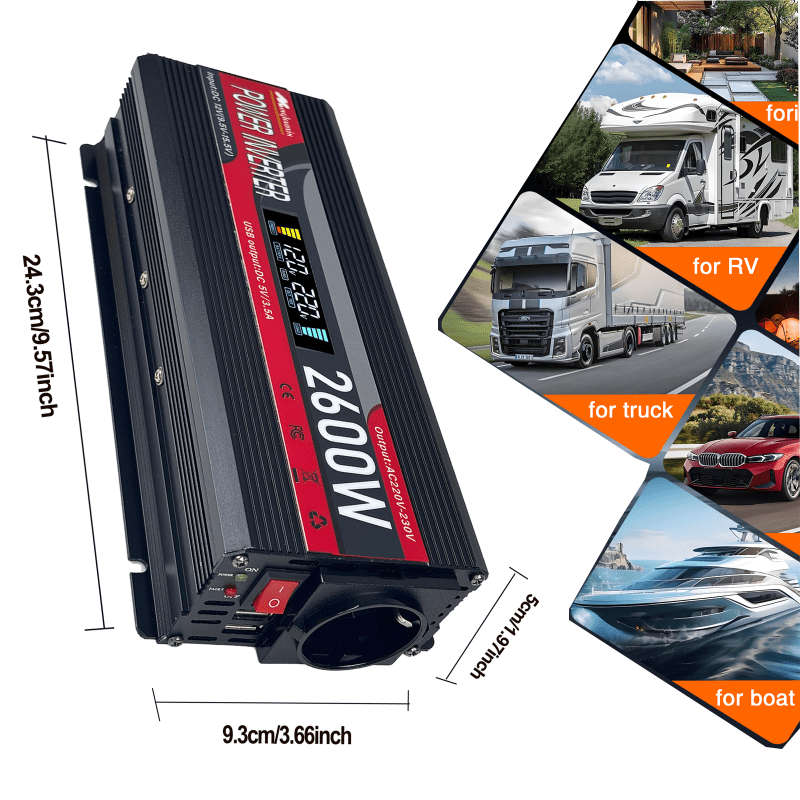 Inverter Model 600 Watts