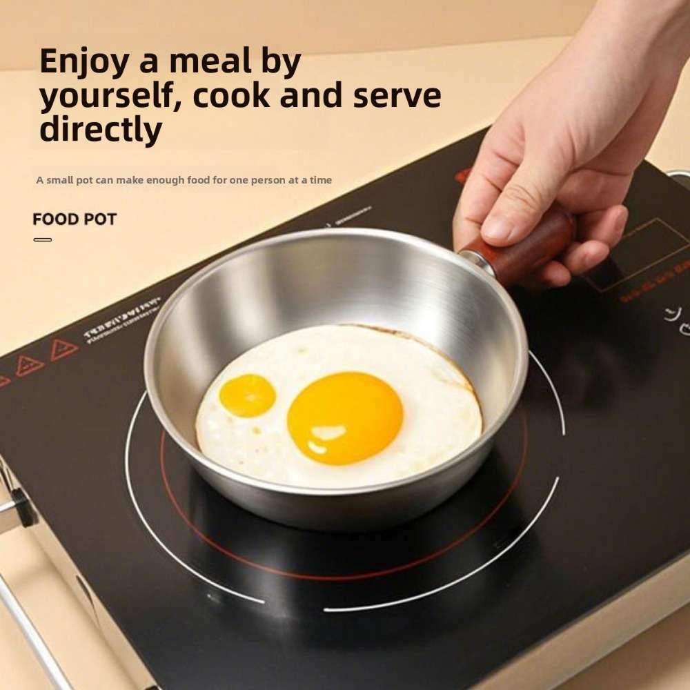 Luxury Stainless Steel Small Pot With Food Dining Room