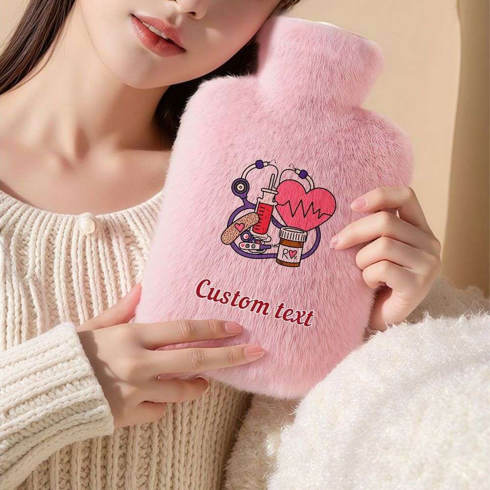 Hot Water Bottle Pink