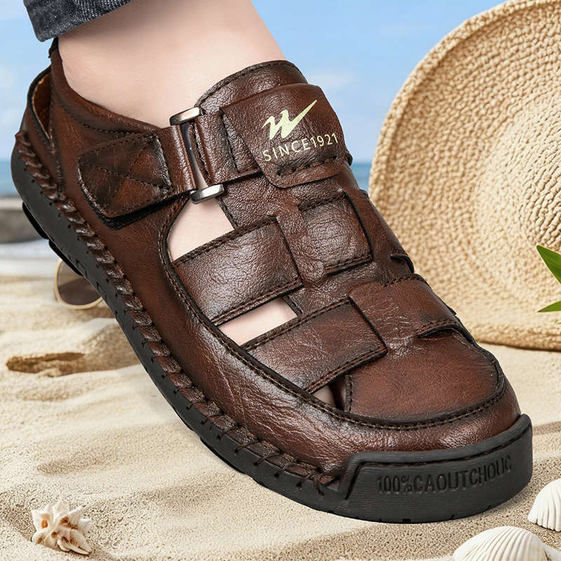 Sandals Color Brown Size Uk 7 Wide
