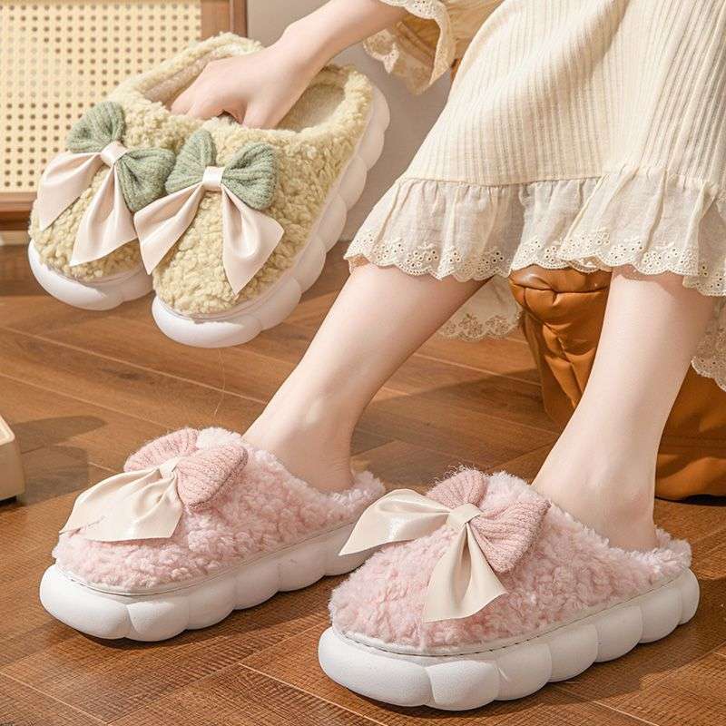 Cotton Slippers Color Pink Sizeuk 3