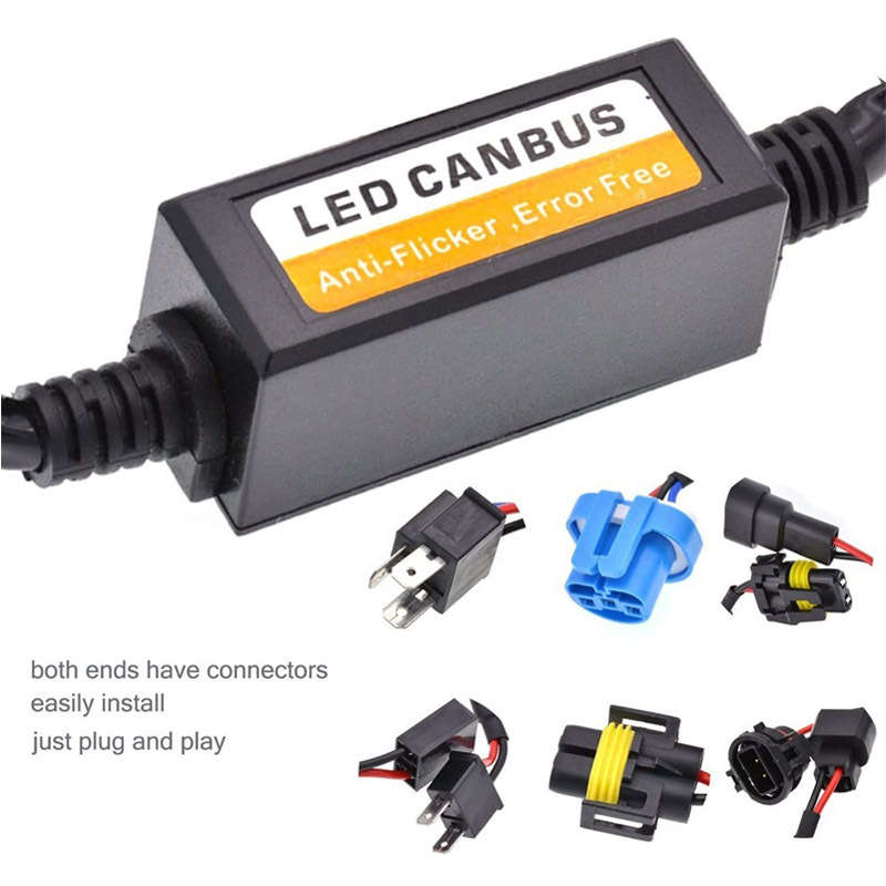 2pcs H7 LED Car Light Decoder Kit Car Headlight Accessories German Car Series Room E