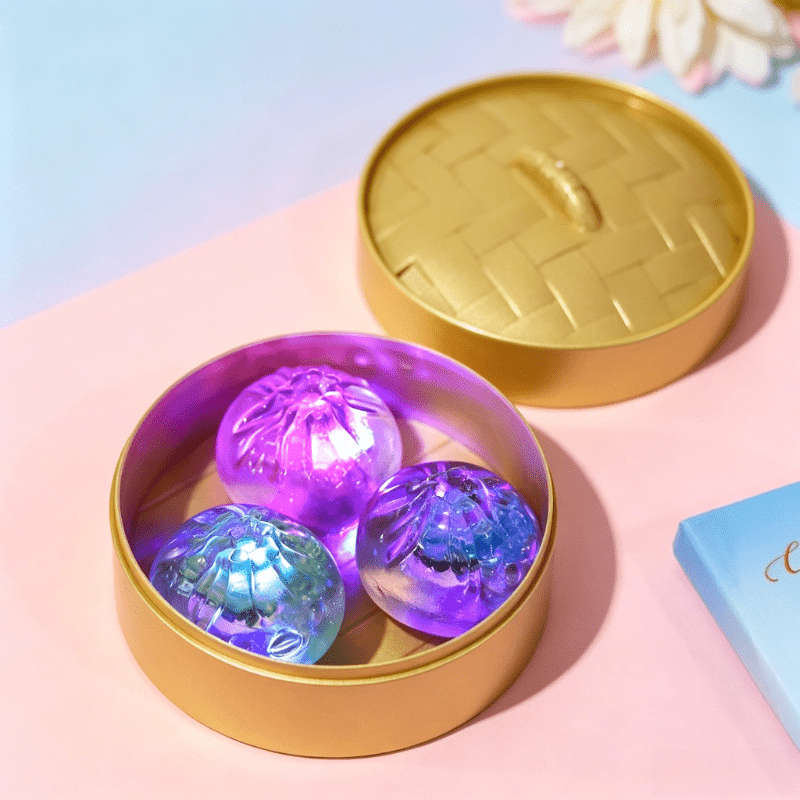 Squeezable Toys Color Random Colorsluminous Version Style 5Pcs Set3 Bun 1 Lid 1 Base