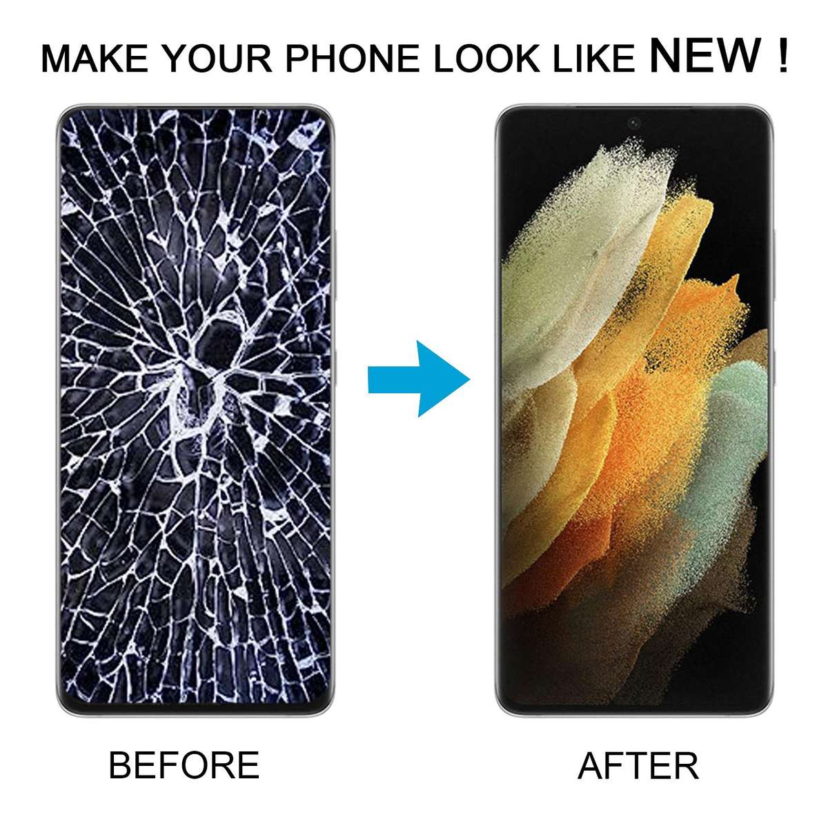 For Galaxy S21 Ultra 5G SM-G998B 6.66 inch TFT LCD Screen Digitizer Full Assembly with Frame, Not