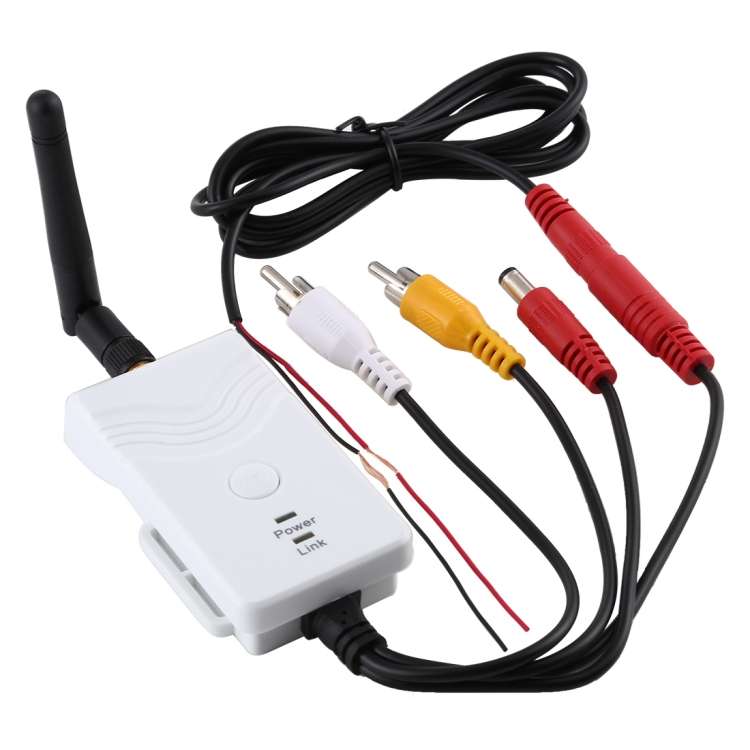 903S Pro WiFi HD Video Transmitter for Car, with AV Interface (White)