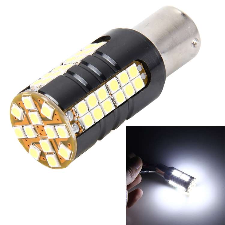 1156/BA15S 10W 60 LEDs SMD-3030 Car Decode Anti Collision Turn Light Backup Ligh ... (White Light)