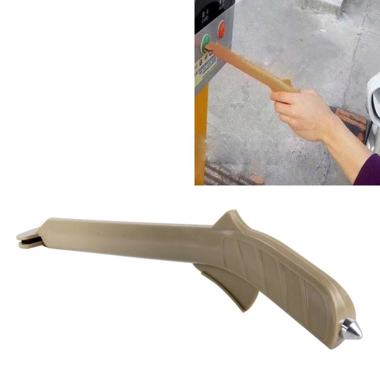 Auto Car Multi-functional Card Lifter And Safety Hammer for Parking and Emergency(Khaki)