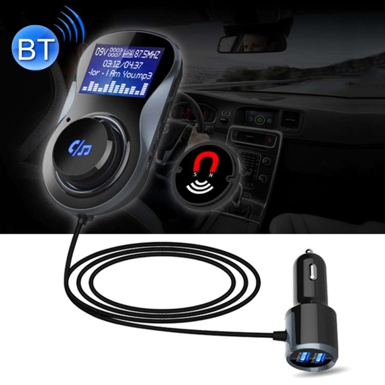 BC30 Wireless Bluetooth FM Transmitter Radio Adapter Car Charger