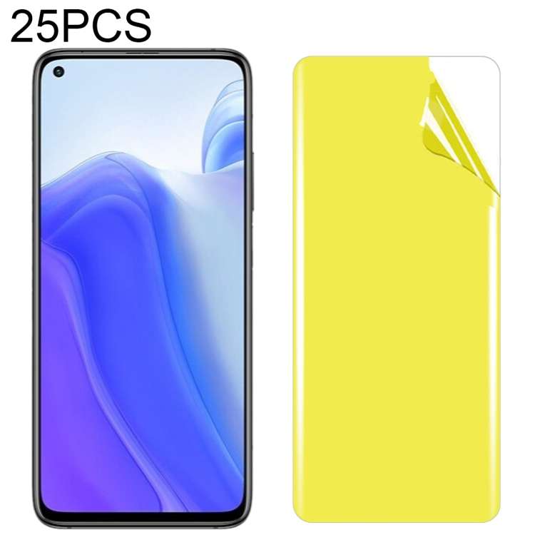 For Xiaomi Redmi K30 & K30S 25 PCS Soft TPU Full Coverage Front Screen Protector