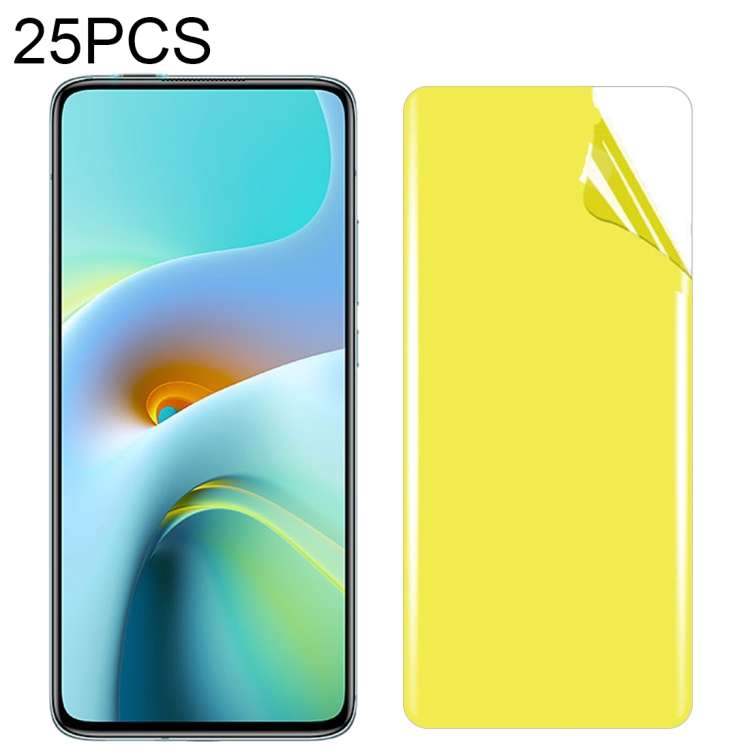 For Xiaomi Redmi K30 Ultra 25 PCS Soft TPU Full Coverage Front Screen Protector