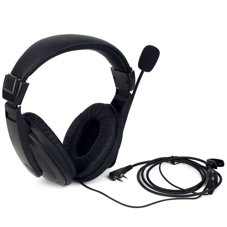 RETEVIS R-114 2 Pin K Head VOX Headset Earphone Microphone