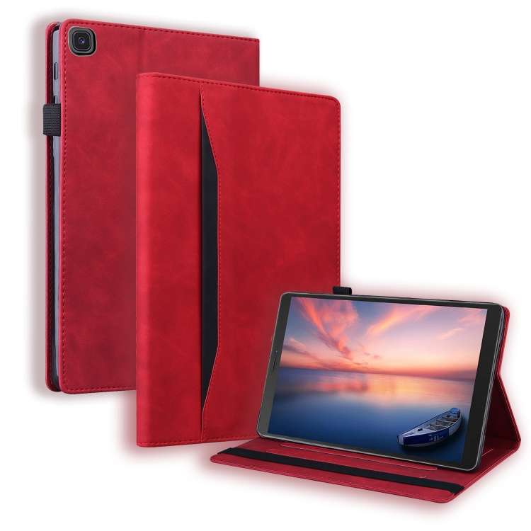 For Samsung Galaxy Tab A 8.0 2019 SM-T290 / SM-T295 Business Shockproof Horizontal Flip ... (Red)