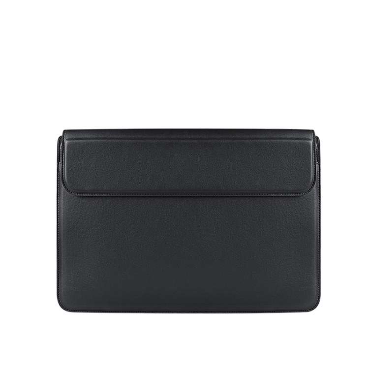PU08 Multifunctional Notebook PU Liner Bag, Size:14.1-15.4 inch(Black)