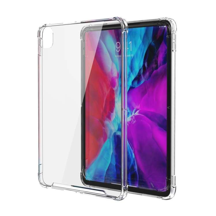 For iPad Pro 12.9 2022 / 2021Shockproof Acrylic Transparent Protective Tablet Case