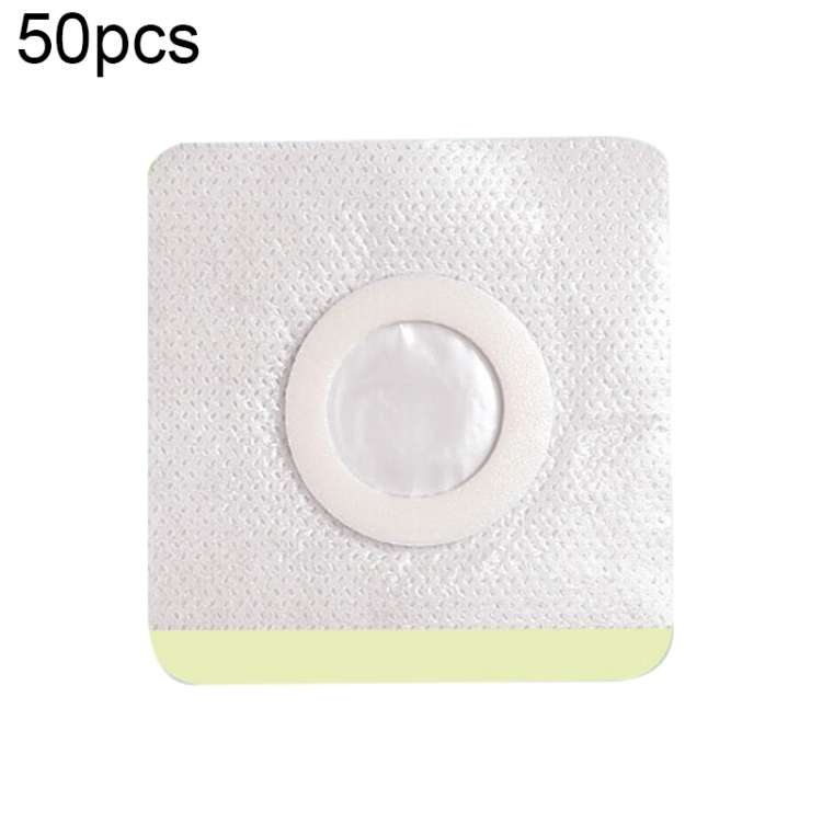 50pcs 043 Non-woven Stickers Wound Anti-seepage Three-volt Medicinal Patch, Size:5x5x ... (Square)