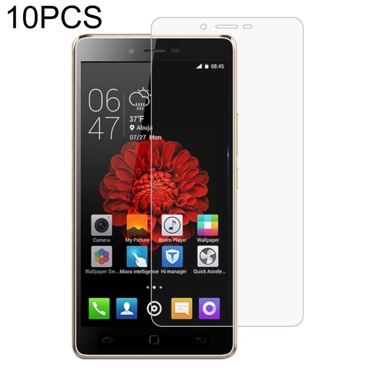 10 PCS 0.26mm 9H 2.5D Tempered Glass Film For Tecno L8
