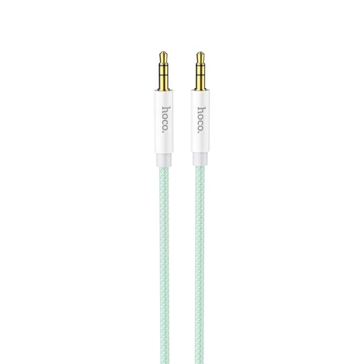 hoco UPA19 DC 3.5mm to 3.5mm AUX Audio Cable, Length:2m(Green)