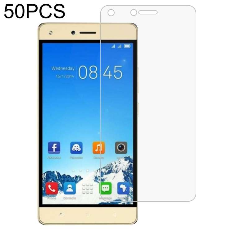 50 PCS 0.26mm 9H 2.5D Tempered Glass Film For Tecno W5 Lite
