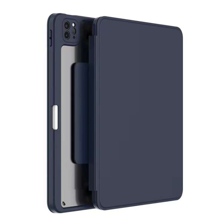 Mutural Jianshang Series Tablet Leather Smart Case For iPad Air 2022 / 2020 10.9 ... (Dark Blue)