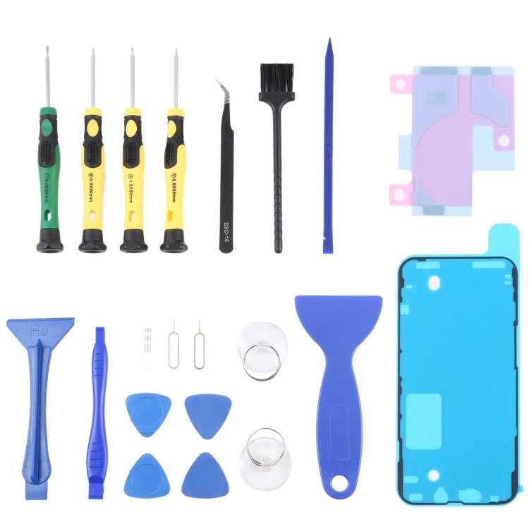 JIAFA JF-8182 21 in 1 Battery Adhesive + LCD Frame Waterproof Adhesive + Rep ... For iPhone 13 Pro