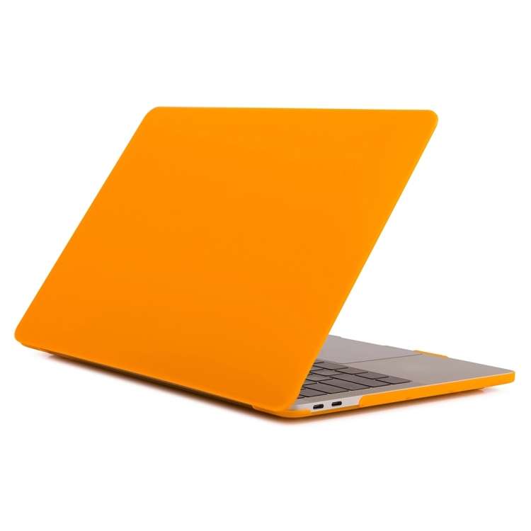 Laptop Matte Style Protective Case For MacBook Pro 13.3 inch 2022(Orange)
