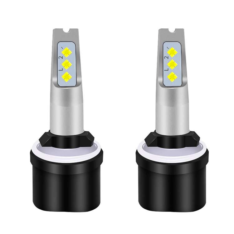 1 Pair 880 DC 12V-24V 12W 1800LM Car LED Fog Light(White Light)