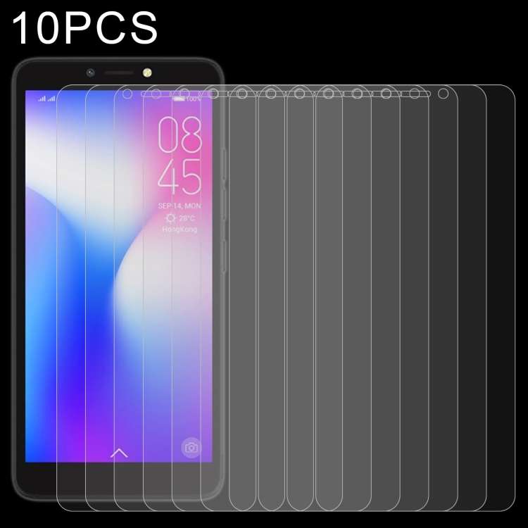 10 PCS 0.26mm 9H 2.5D Tempered Glass Film For Tecno Pop 2 Pro
