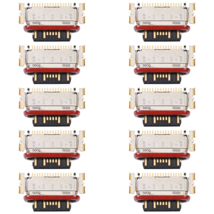 10 PCS Charging Port Connector For Xiaomi Redmi Note 11 Pro+ 5G/Redmi K50/Redmi K50 Pro