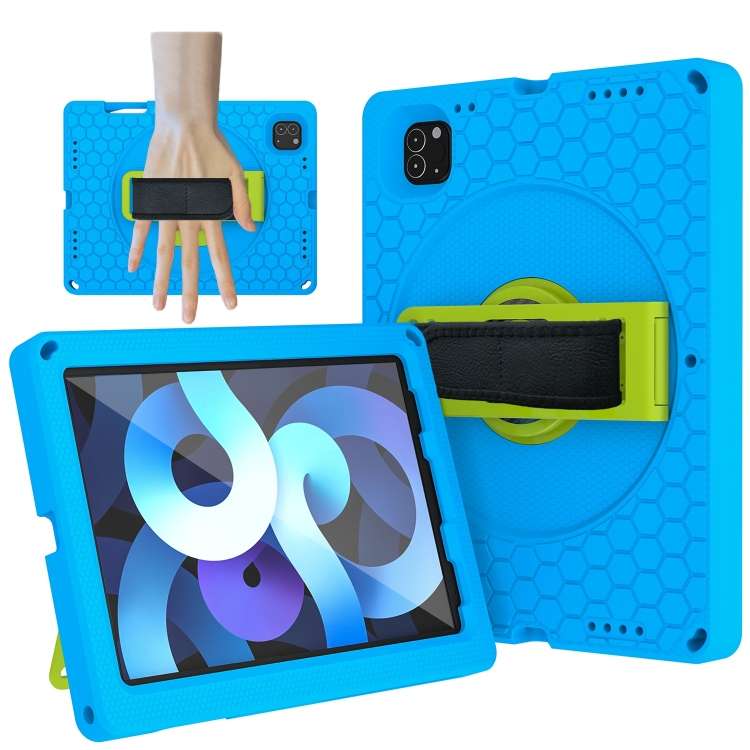 EVA + PC Tablet Case with Shoulder Strap For iPad Pro 11 inch 2020 / 2018 / Air 5 / Air 4(Blue)