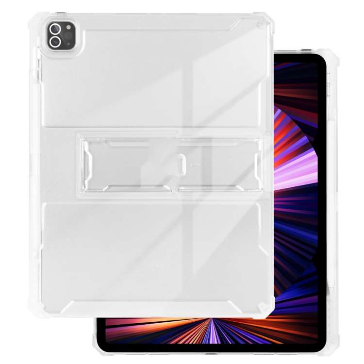 For iPad Pro 12.9 inch TPU + PC Airbag Full Coverage Shockproof Protective Table ... (Transparent)