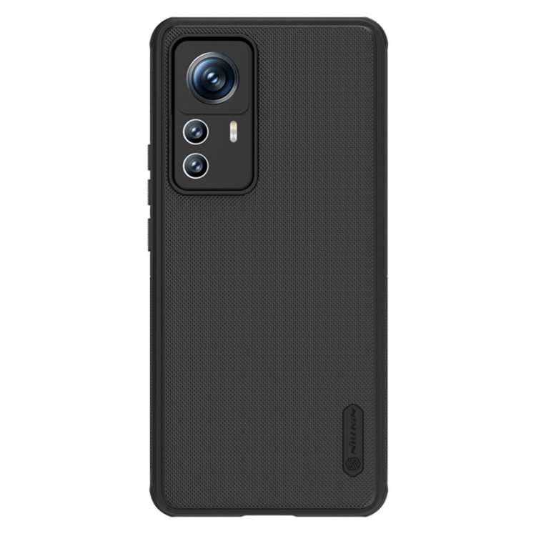 For Xiaomi 12T Pro NILLKIN Frosted Shield Pro PC + TPU Phone Case(Black)