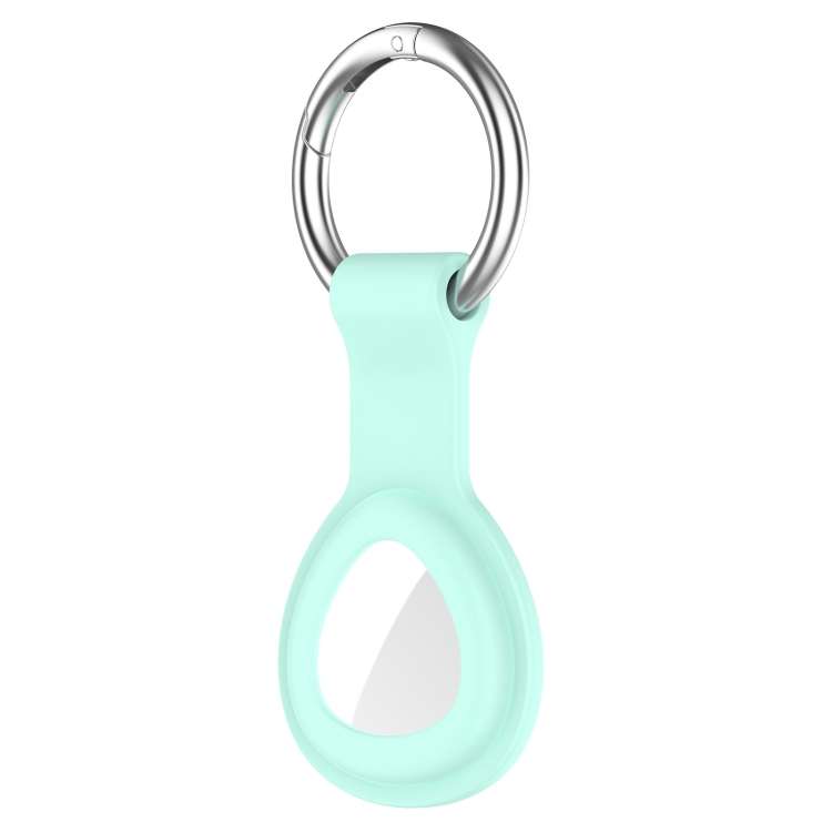 For AirTag 2nd Gen / AirTag 1st Gen Shockproof Anti-scratch Silicone Protective Case(Teal)