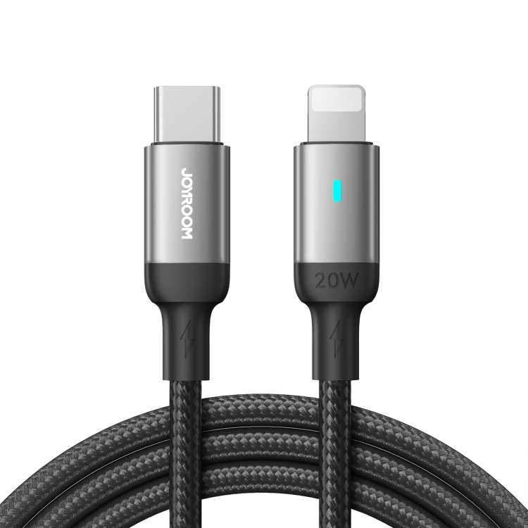 JOYROOM S-CL020A10 Extraordinary Series 30W USB-C / Type-C to 8 Pin Fast Charging Data ... (Black)