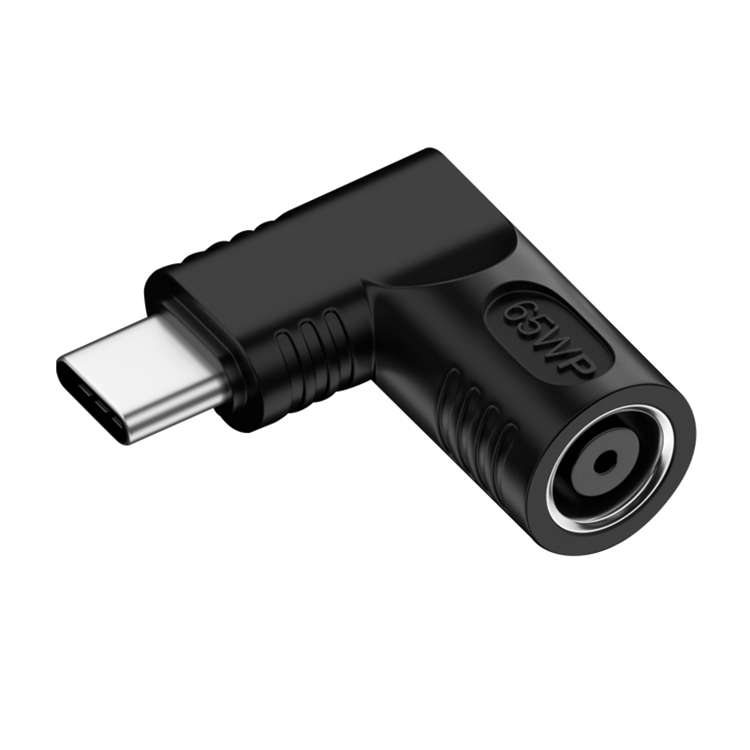 6.0x3.7mm 65W DC Input to USB-C / Type-C PD Power Adapter