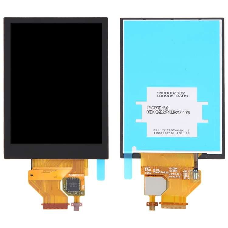 For Sony ILCE-7M3 / DSC-RX100 / DSC-RX100M6 / DSC-HX99 / Vlog camera ZV-1/W Original LCD Display S