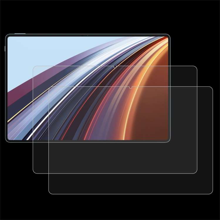 For Honor Pad GT Pro 12.3 2pcs 9H 0.3mm Explosion-proof Tempered Glass Film