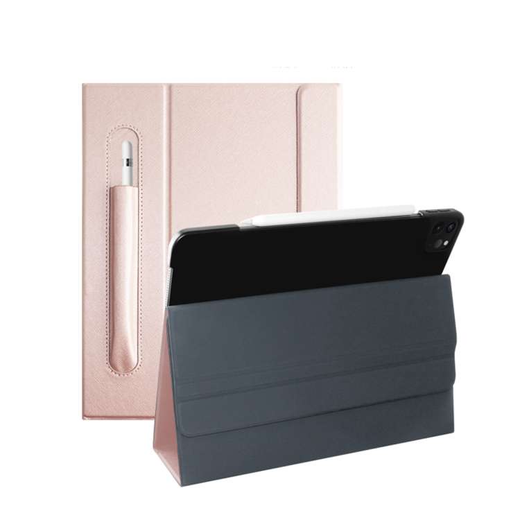 For iPad Pro 11 inch (2020) Geya Series PC + TPU Horizontal Flip Leather Tablet Ca ... (Rose Gold)