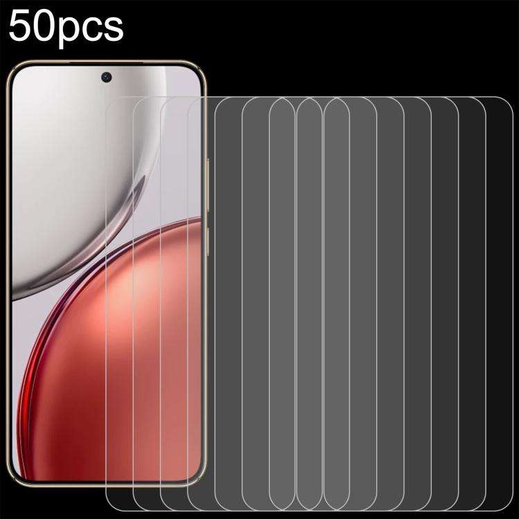 For Honor X9d 5G 50pcs 0.26mm 9H 2.5D Tempered Glass Film