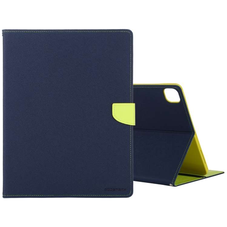 For iPad Pro 11 (2020) GOOSPERY FANCY DIARY Horizontal Flip PU Leather Tablet Case with ... (Navy)