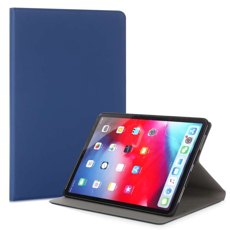 For iPad Pro 11 (2020) TPU Electric Pressed Horizontal Flip Leather Tablet Case wi ... (Dark Blue)