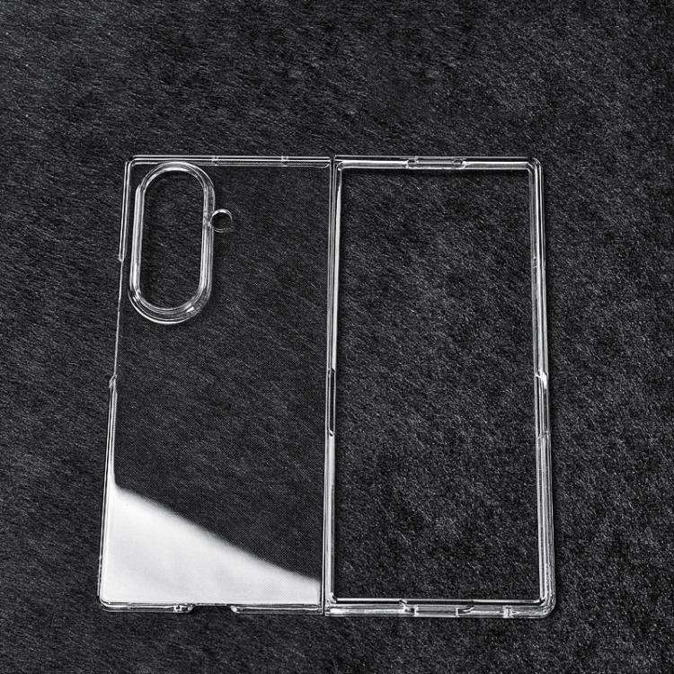 For Samsung Galaxy Z Fold7 5G Transparent PC Shockproof Phone Case