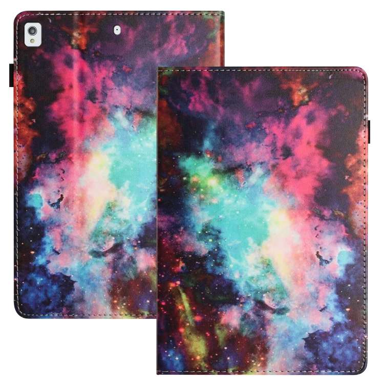 For iPad 10.5 2019 Sewing Litchi Texture Smart Leather Tablet Case(Starry Sky)
