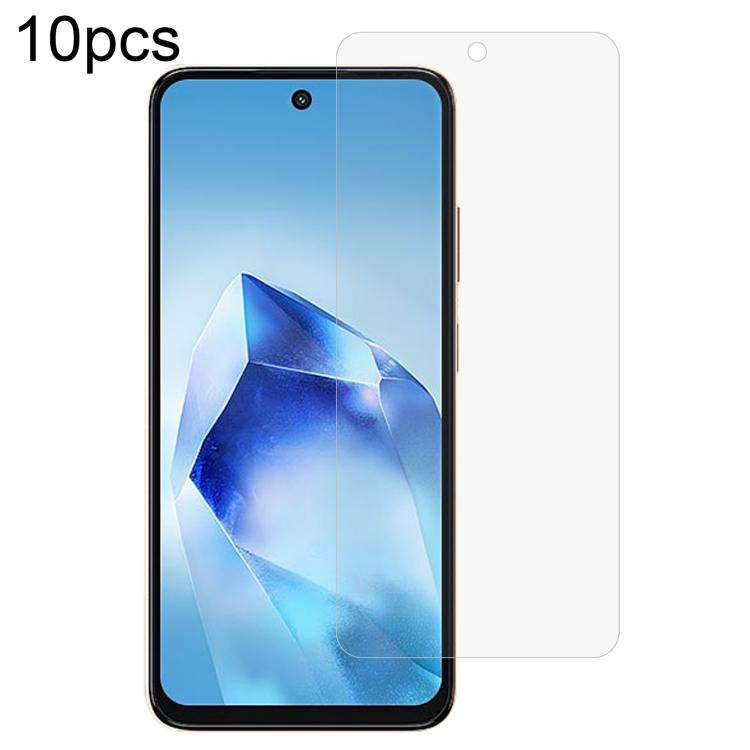 For itel Power 70 10pcs 0.26mm 9H 2.5D Tempered Glass Film