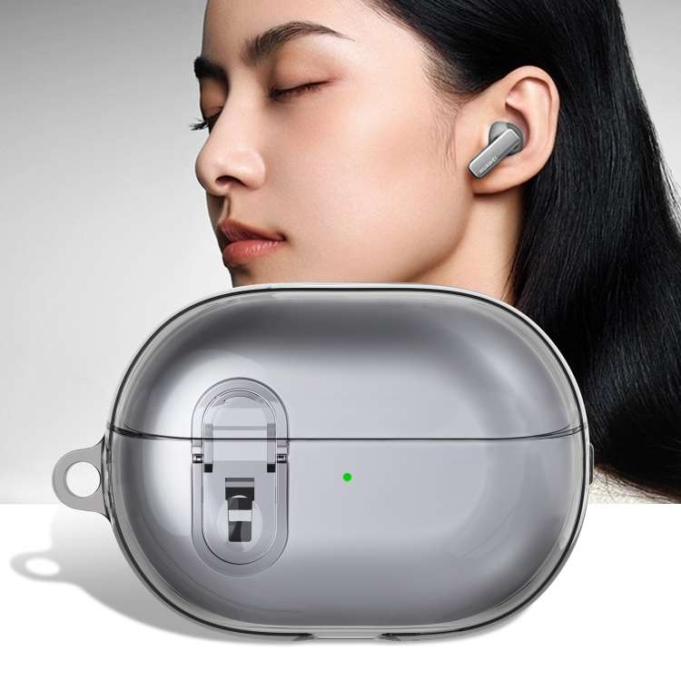 For Huawei FreeBuds Pro 3 Wireless Earphone TPU+PC Protective Case with Me ... (Transparent Black)